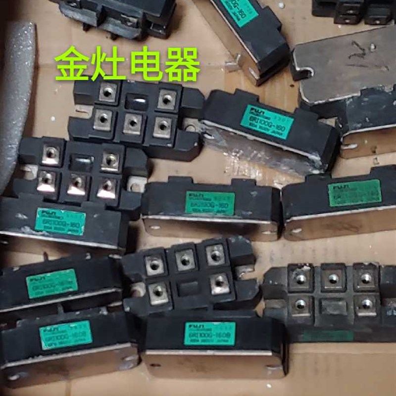 日本进口富士拆机6RI100G-160B焊机鱼船机三相整流桥100A1600V