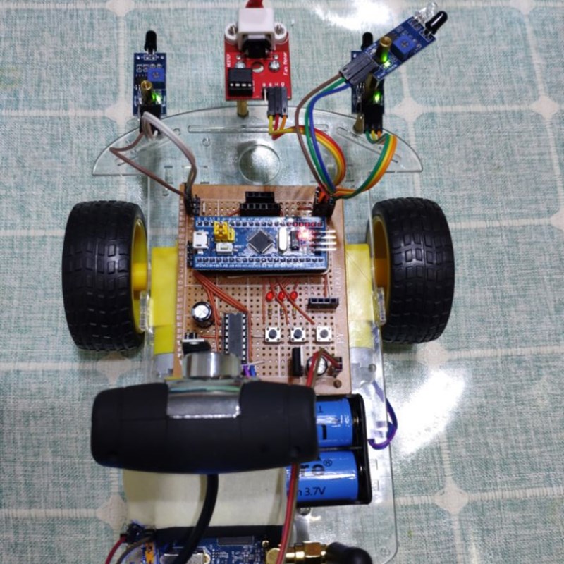 51单片机智能扫地机器人 多功能清洁机器人STM32单片机扫地机器人