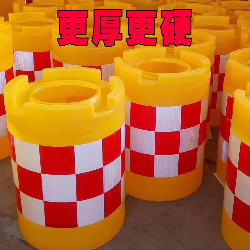 三孔水马围挡护栏围栏防撞桶v反光1.8米滚塑施工道公路隔离栏市政