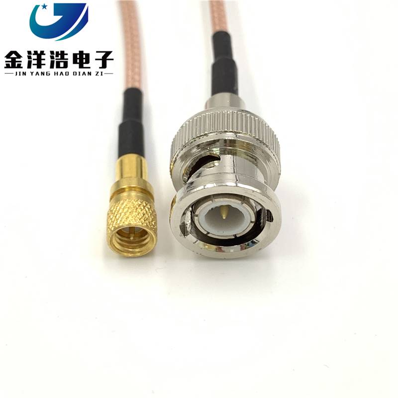 BNC转M5/L5/10-32UNF 加速度感测器振动测试连接线 M5-BNC/JJ