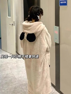 北极绒卡通五角星睡衣睡袍大眼仔小怪兽苏利文王者安吉拉草莓熊