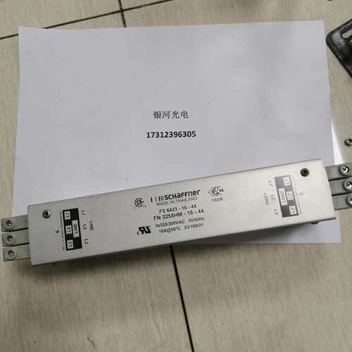 可维修机器人电柜SCHAFFNER滤波器FS6423-16议价