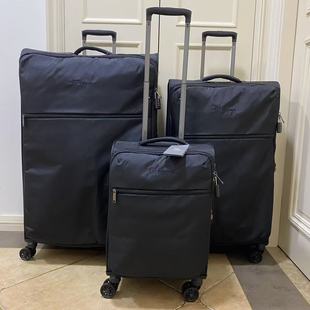 超轻可扩容1.8kg耐磨防水牛津布拉杆箱行李箱旅行登机箱万向轮。