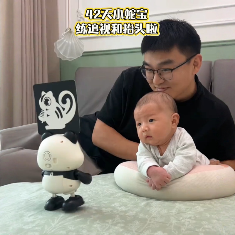 婴儿玩具0到6个月追视抬头