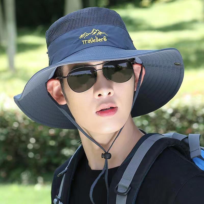 帽子男士夏天遮阳帽户外