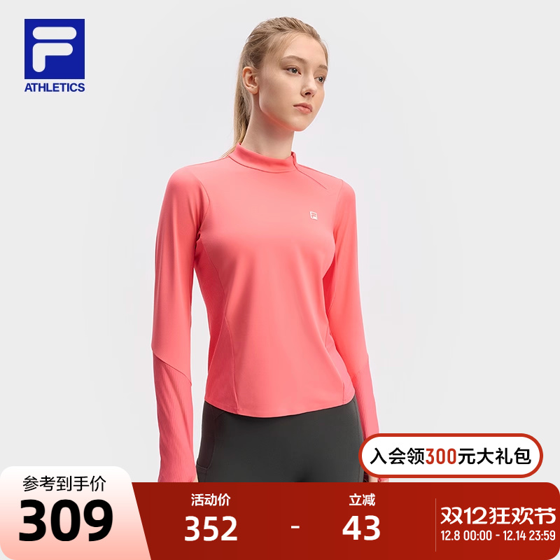 FILA斐乐女子针织长袖上衣