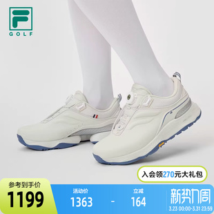 FILA斐乐高尔夫软钉高球鞋女鞋2025夏新款BOA挥速鞋Vibram运动鞋