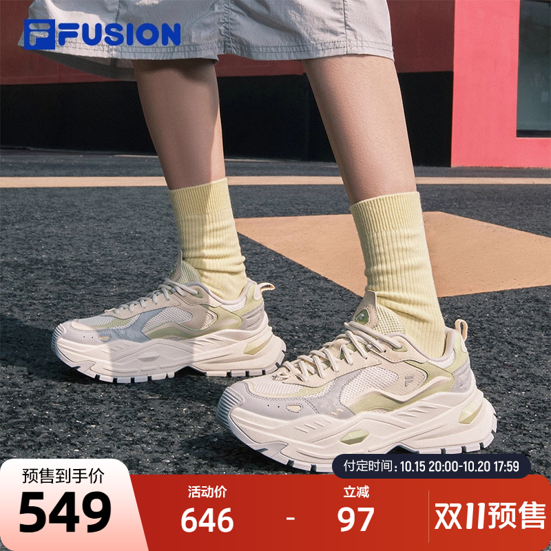FILAFUSION斐乐女士厚底潮鞋