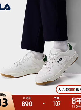 FILA 斐乐官方男鞋FX-100板鞋2026春季新款时尚简约休闲鞋运动鞋