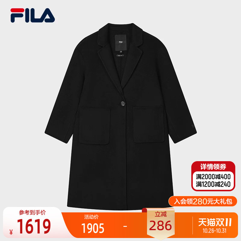 FILA斐乐女士呢子外套