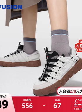 FILA FUSION斐乐潮牌女鞋PISA滑板生活鞋2026春新款休闲鞋运动鞋