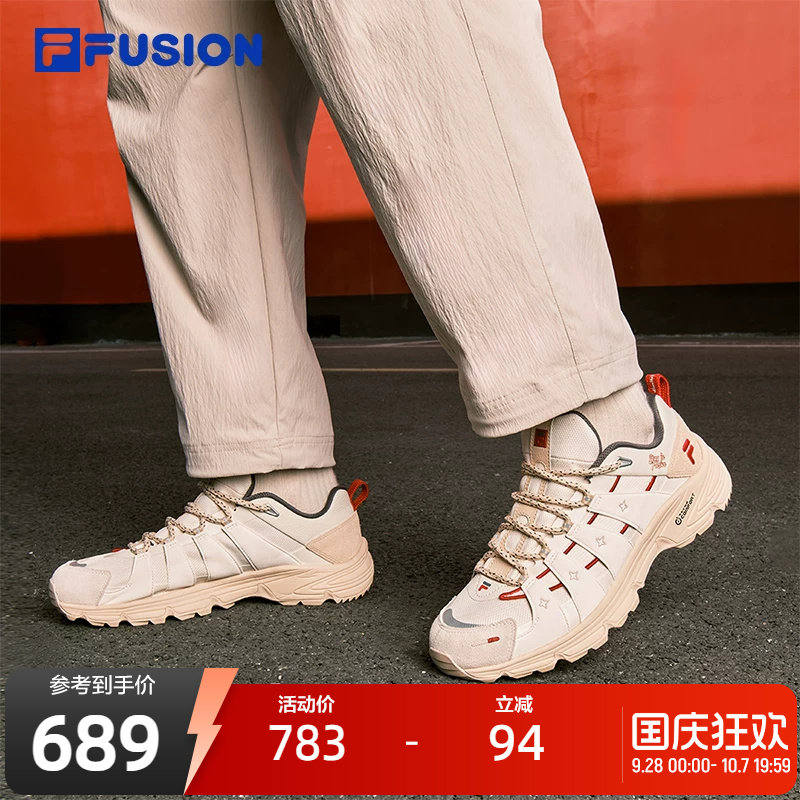 FILA FUSION斐乐潮牌男鞋机能潮鞋2026春新款COMO X 新年版运动鞋