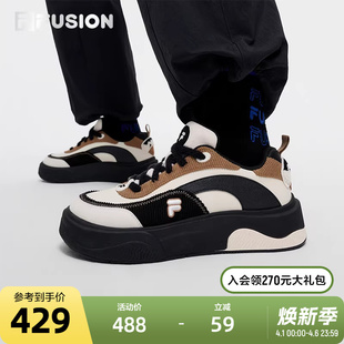 轻便休闲鞋 FILA 秋冬运动鞋 II厚底板鞋 FUSION斐乐潮牌女鞋 STACK