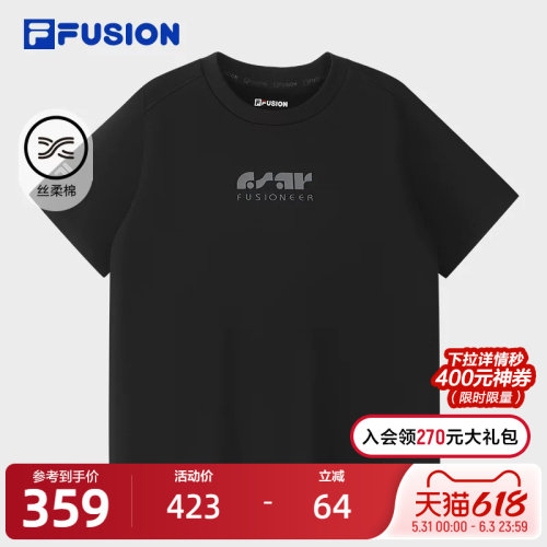 FILAFUSION斐乐女子短袖T