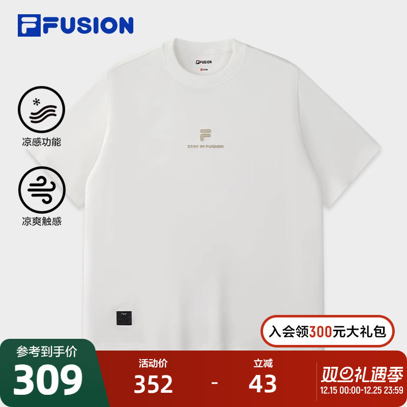 FILAFUSION斐乐潮牌T恤