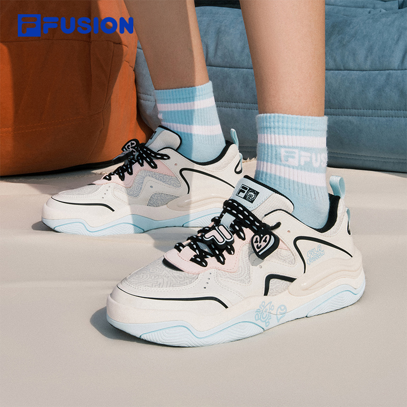 FILA FUSION|Mr Doodle斐乐潮牌KICK 3联名款板鞋运动鞋男鞋女鞋