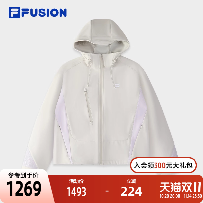 FILAFUSION斐乐女子梭织上衣