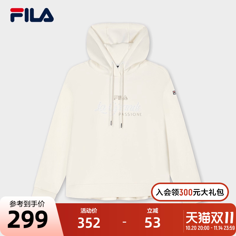 FILA斐乐女士针织连帽上衣
