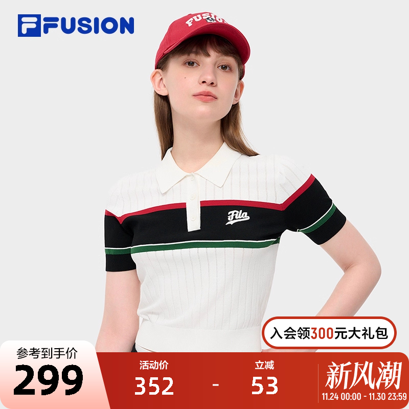 FILAFUSION斐乐女子编织衫