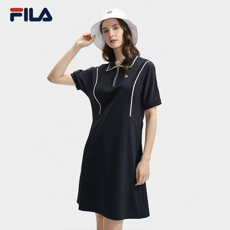 FILA斐乐女子针织连衣裙