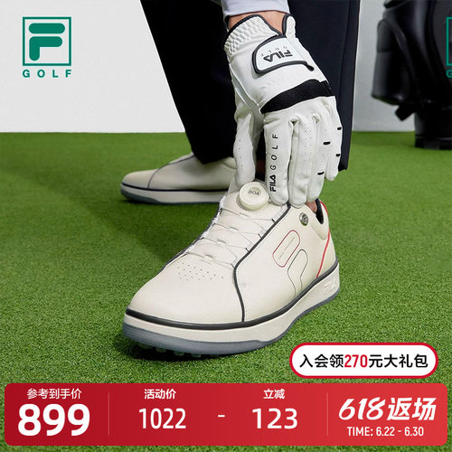 FILA 斐乐官方男鞋GF 1911 TRAINER软钉高球鞋2023冬季综训鞋