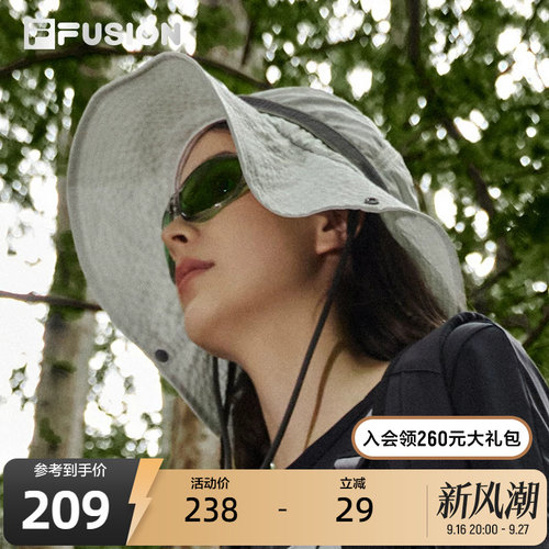 FILAFUSION斐乐情侣渔夫帽