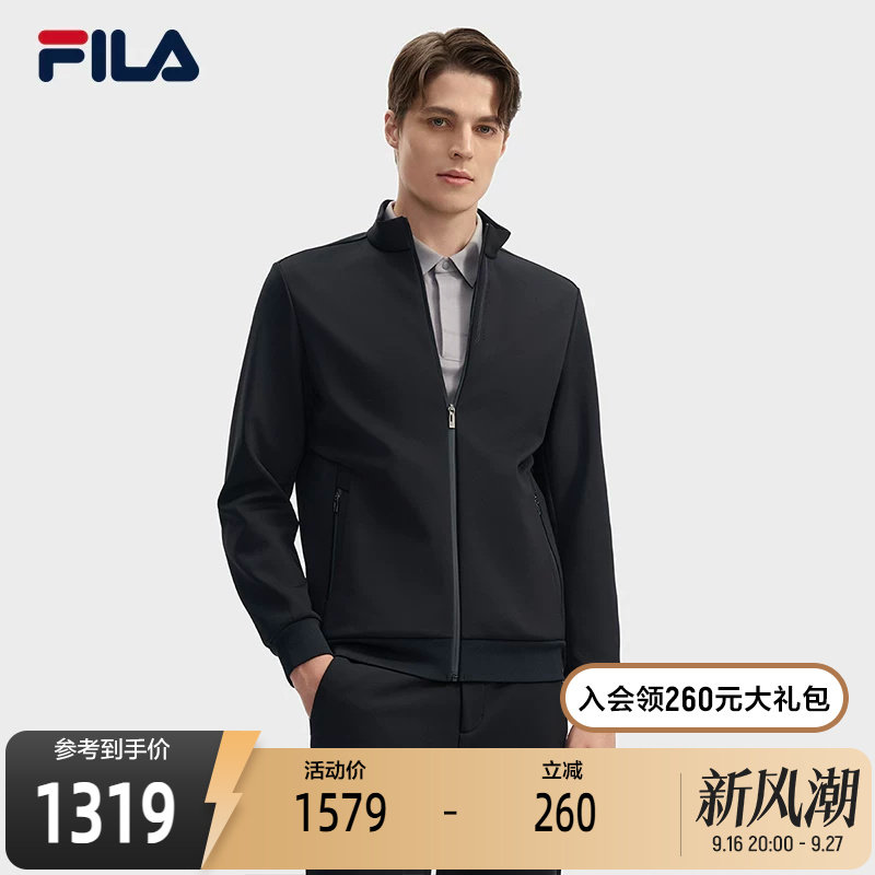 FILA斐乐针织长袖外套