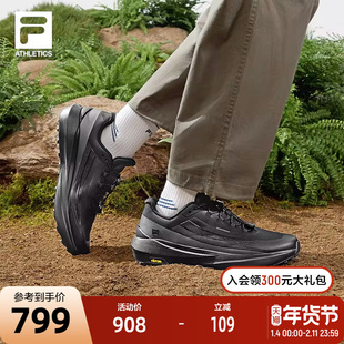 雪狼3|FILA斐乐户外鞋男鞋2026春季新款徒步运动鞋跑步鞋VIBRAM