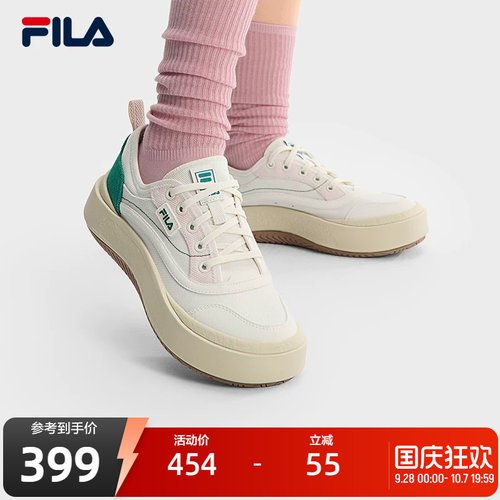 FILA斐乐女鞋休闲帆布鞋