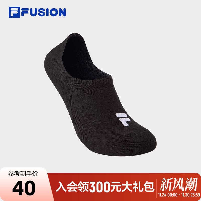 FILAFUSION斐乐情侣船袜