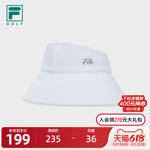 FILA斐乐高尔夫运动空顶帽