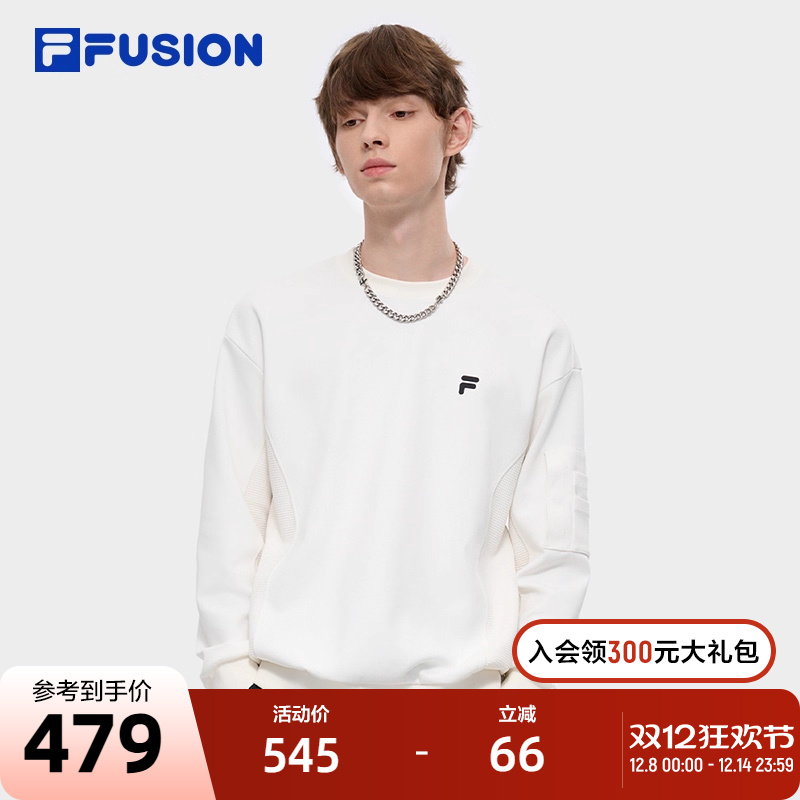 FILAFUSION斐乐套头卫衣男子