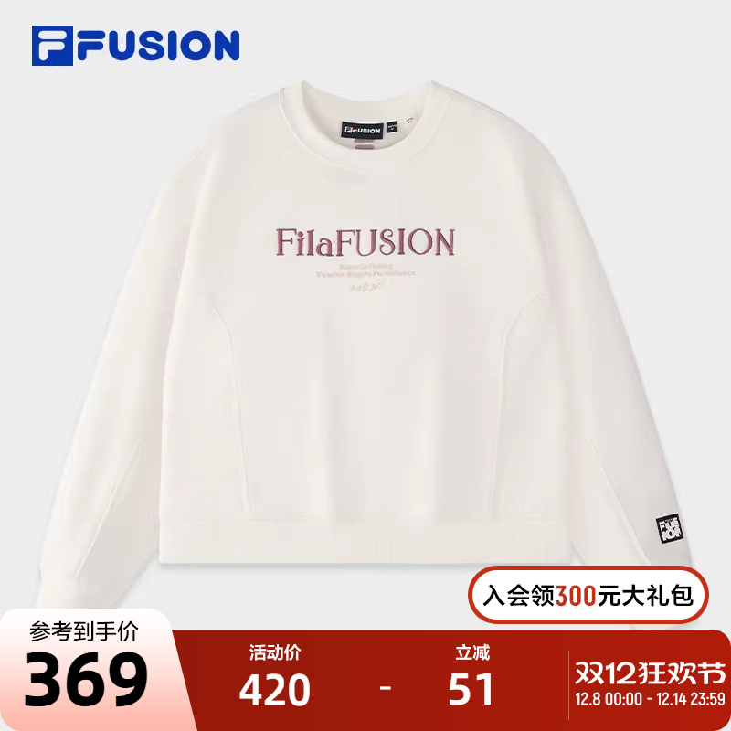 FILAFUSION斐乐套头卫衣女子