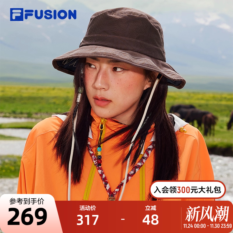 FILAFUSION斐乐情侣圆帽