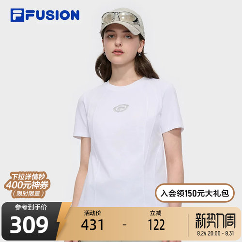 FILAFUSION斐乐潮牌短袖T