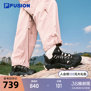 FILA FUSION斐乐潮牌女鞋EXOCET机能潮鞋2026春新款山脉鞋休闲鞋