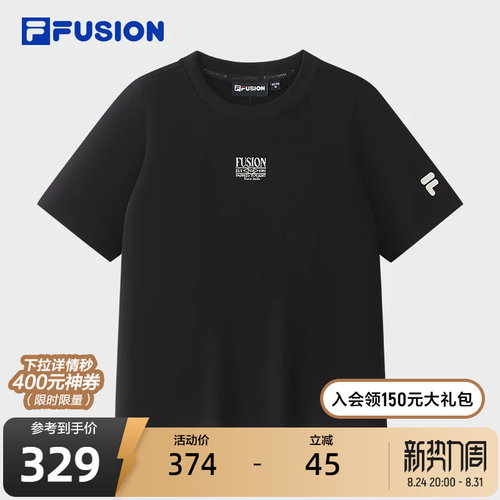 FILAFUSION斐乐女子短袖T