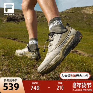 FILA 斐乐官方户外鞋男鞋HORIZON眼界1+跑步鞋2024冬季新款徒步鞋
