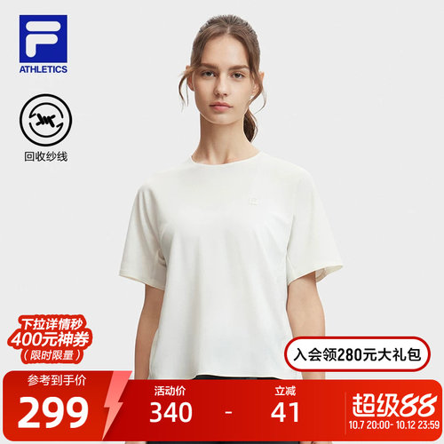 FILA斐乐女式针织短袖衫