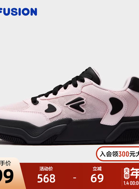 FILA FUSION斐乐潮牌女鞋GRIND跃板鞋2025夏季新款休闲鞋运动鞋子