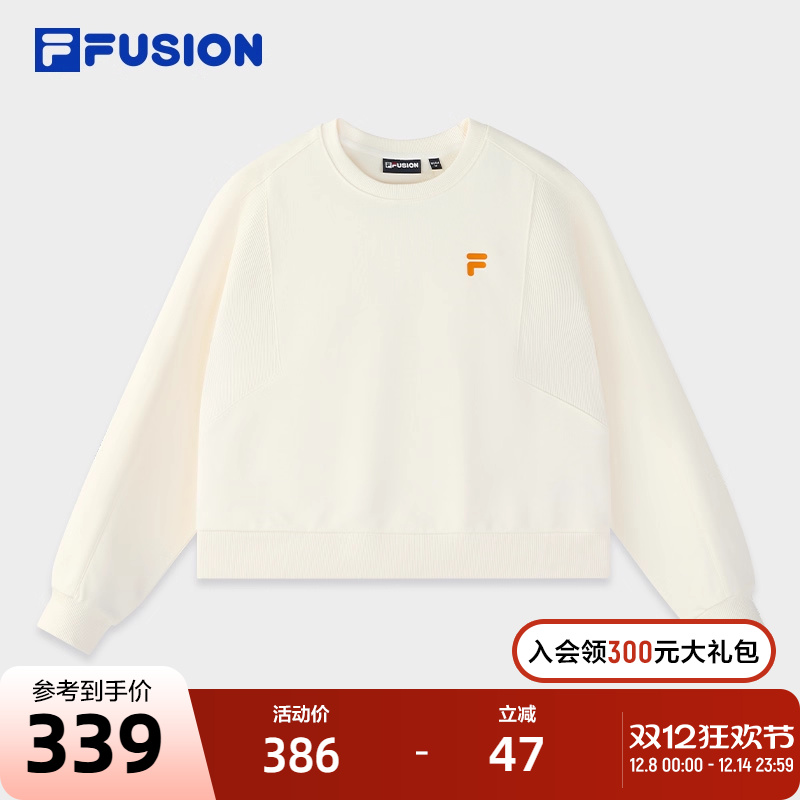 FILAFUSION斐乐女子套头卫衣