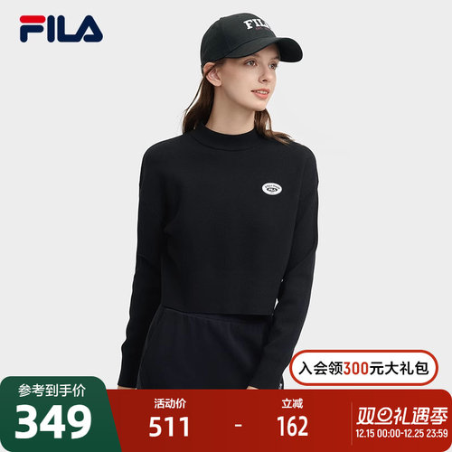 FILA斐乐女子休闲编织衫