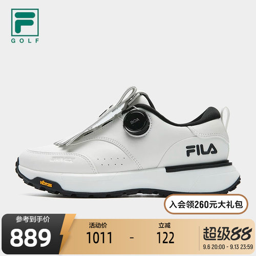 FILA 斐乐官方女鞋GF DRIVEX软钉高球鞋冬季新款综训鞋运动鞋