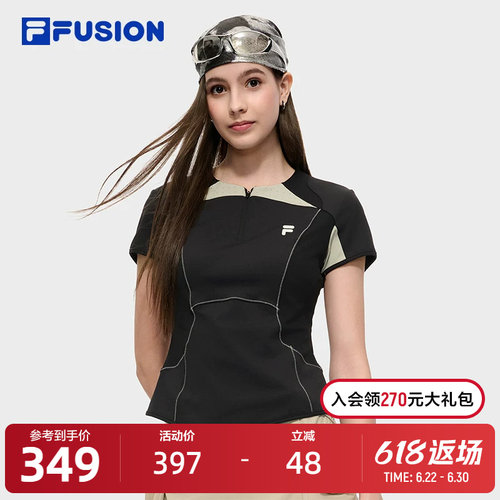 FILAFUSION斐乐潮牌T恤
