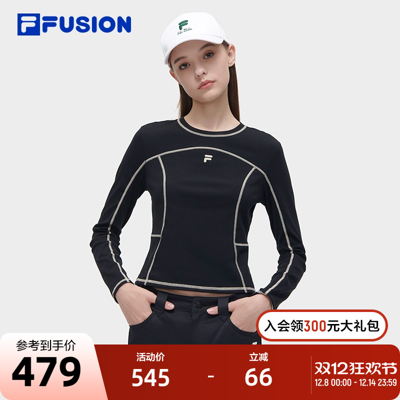 FILAFUSION斐乐长袖T女子