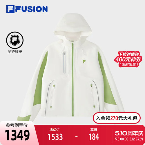 FILAFUSION斐乐女士梭织上衣