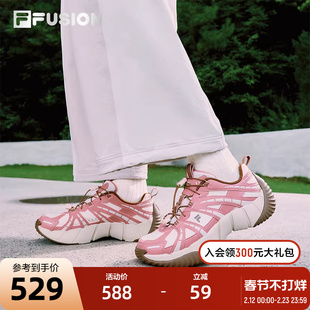 脊骨鞋2秋冬版丨FILA FUSION斐乐潮牌女鞋新款运动鞋户外老爹鞋子