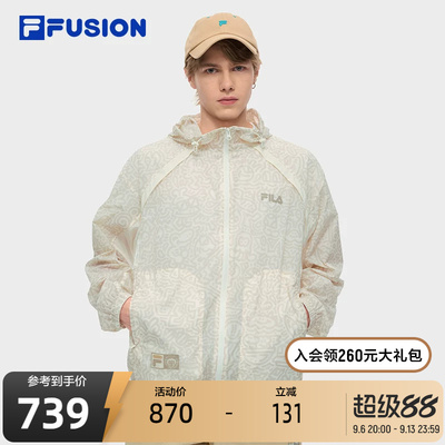 FILA斐乐情侣梭织上衣