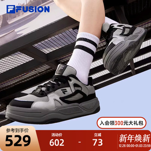 II轻量板鞋 2024夏季 新款 FILA 休闲鞋 BANK 时尚 FUSION斐乐潮牌男鞋