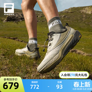 FILA 斐乐官方户外鞋男鞋HORIZON眼界1+跑步鞋2024冬季新款徒步鞋
